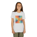 Youth Tee — 'Created With A Purpose' Retro Sunburst Kids T-Shirt