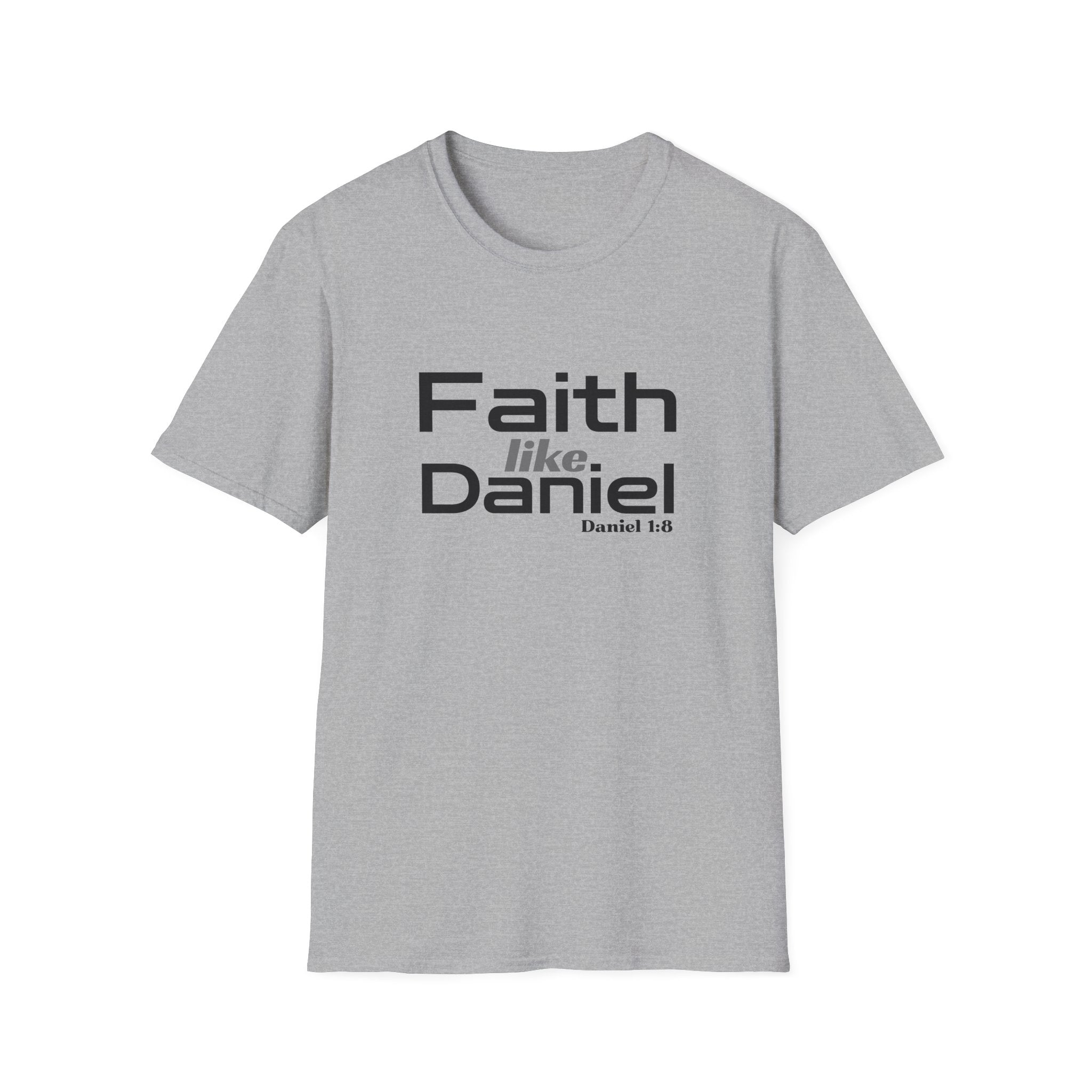Faith Like Daniel T-Shirt – Christian Scripture Tee (Daniel 1:8)