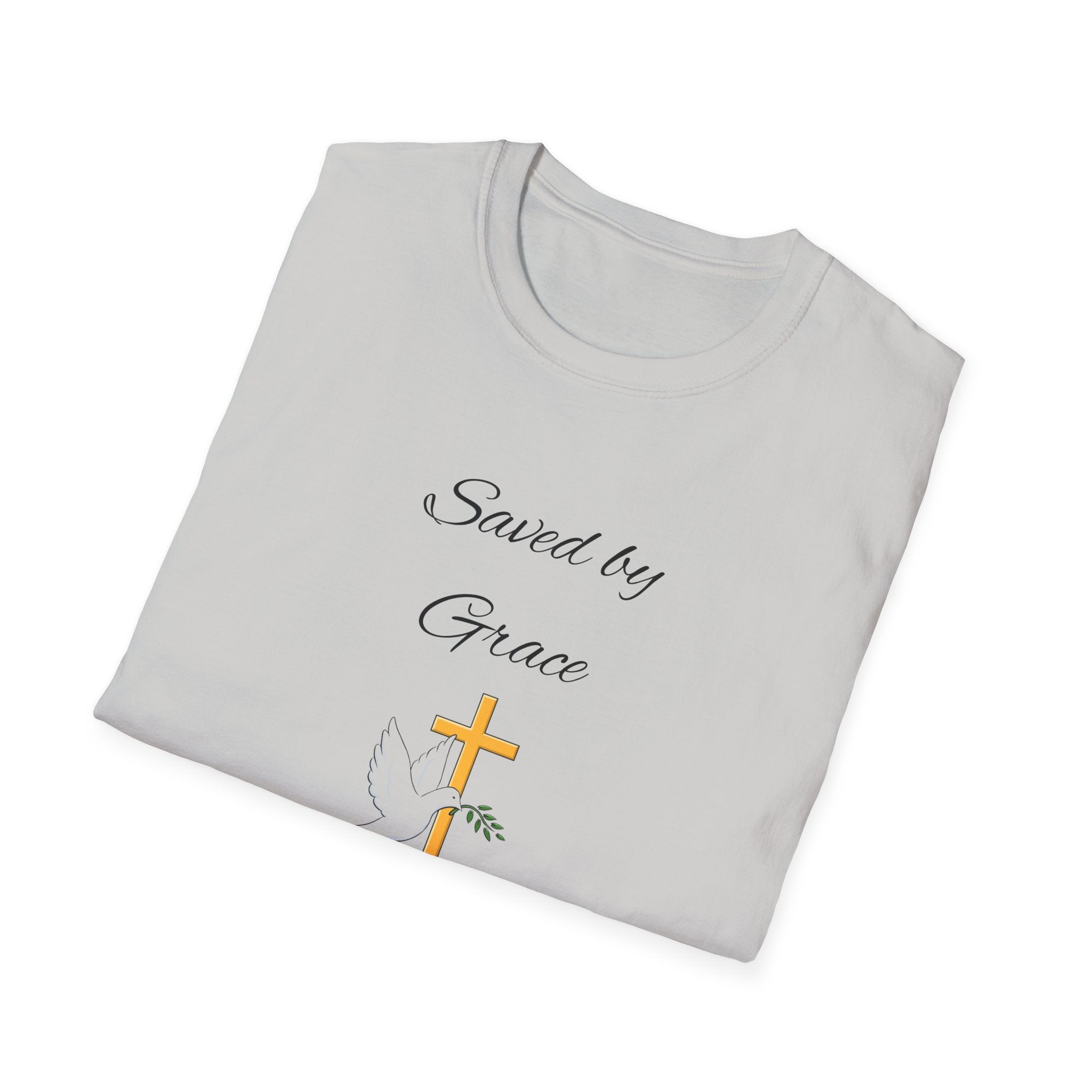 Saved By Grace Christian Shirt for Women Men Shirts for Christians
