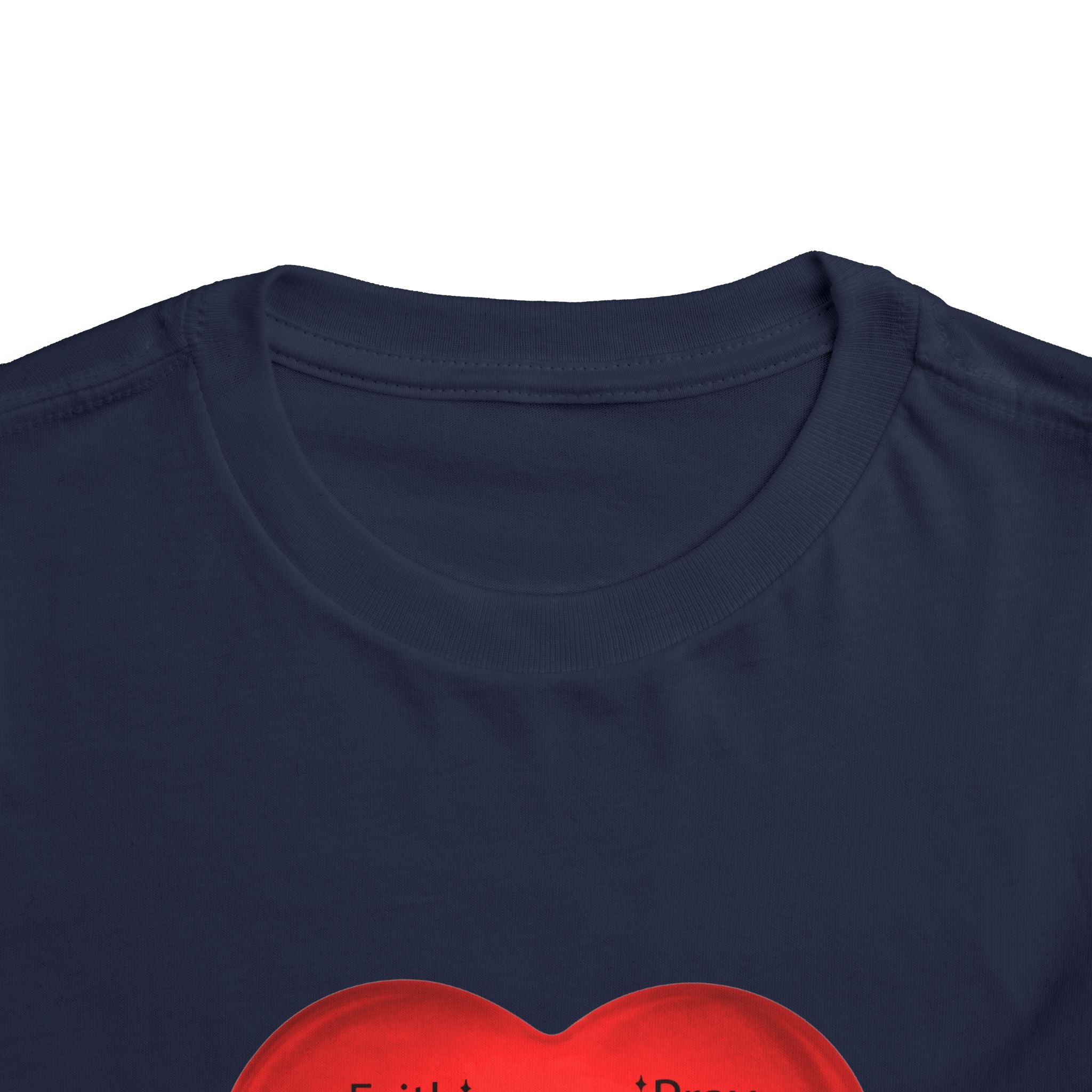 Jesus T-Shirt Christian Shirt for Toddlers Short Sleeve Tee Christian Toddler Christmas Shirt
