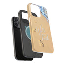 iPhone Inspirational Magnetic Phone Case, Unique Phone Accessories, Faith-Based Gifts, Coastal Vibes, Walk by Faith Design