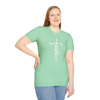 Faith Unisex Softstyle T-Shirt | Christian Shirts for Women Men - Faith Based Gifts