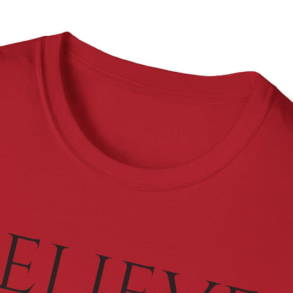 Believe Every Knee Shall Bow Christian Shirt for Women Men Shirts for Christians