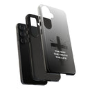 Christian Cross Phone Case — "The Way The Truth The Life" Protective Phone Cover