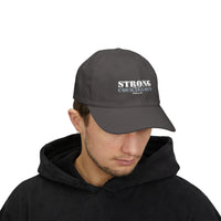 Strong & Courageous Hat — Embroidered Athletic Baseball Hat