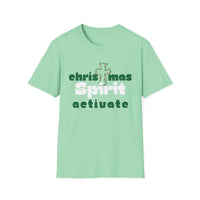 Christmas Spirit Activate Christmas shirt for women men holiday shirt