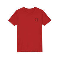 Back design - Youth Tee - "Jesus Has My Back" Christian Faith Shirt