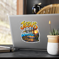 Jesus Take the Wheel – Mountain Road Christian Vinyl Sticker