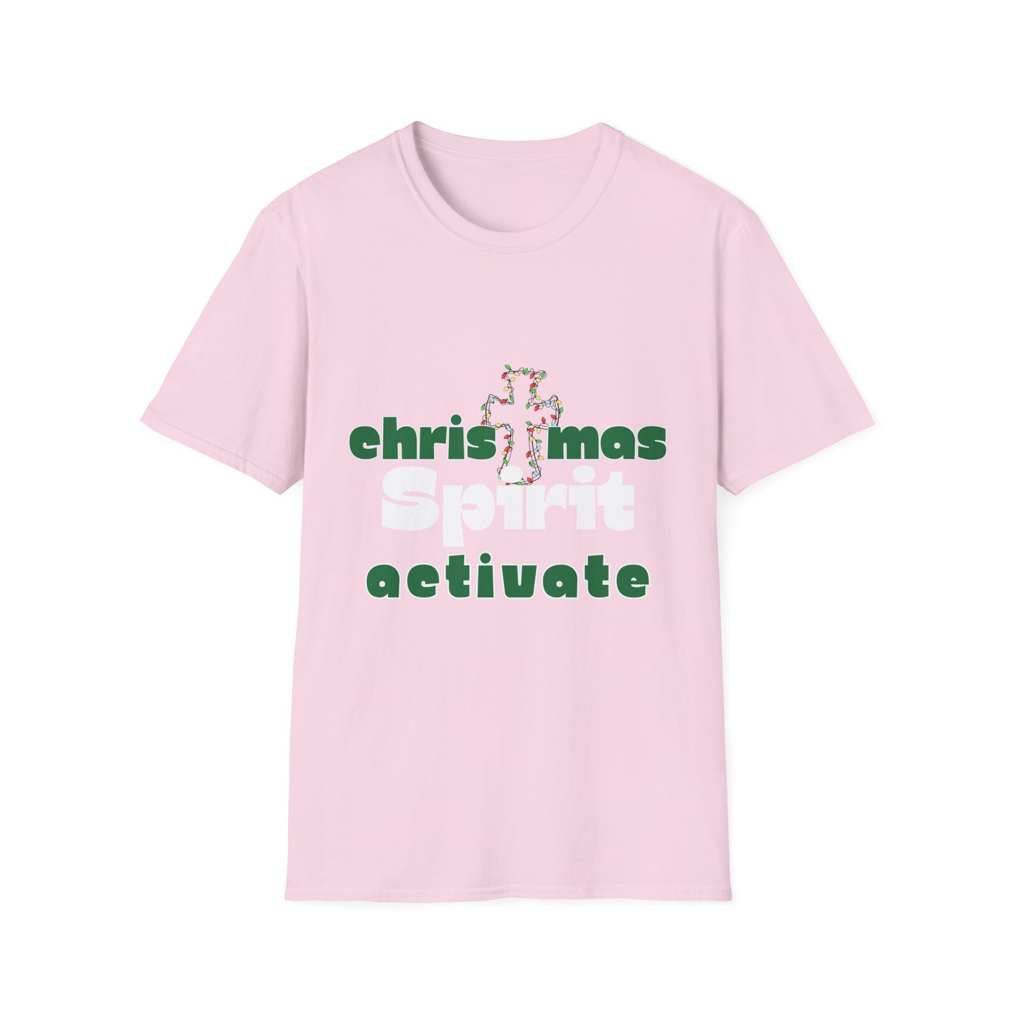 Christmas Spirit Activate Christmas shirt for women men holiday shirt