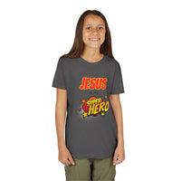 Kids 'Jesus Is My Superhero' T-Shirt — Christian Youth Tee