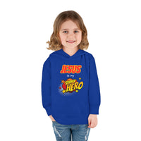 Jesus Is My Superhero Toddler Hoodie – Christian Kids Pullover