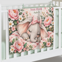 Heaven Sent – Girl Christian Baby Swaddle Blanket