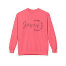 Jesus Circle Script Crewneck Sweatshirt — "Jesus: The Way, The Truth, The Life" Christian Pullover