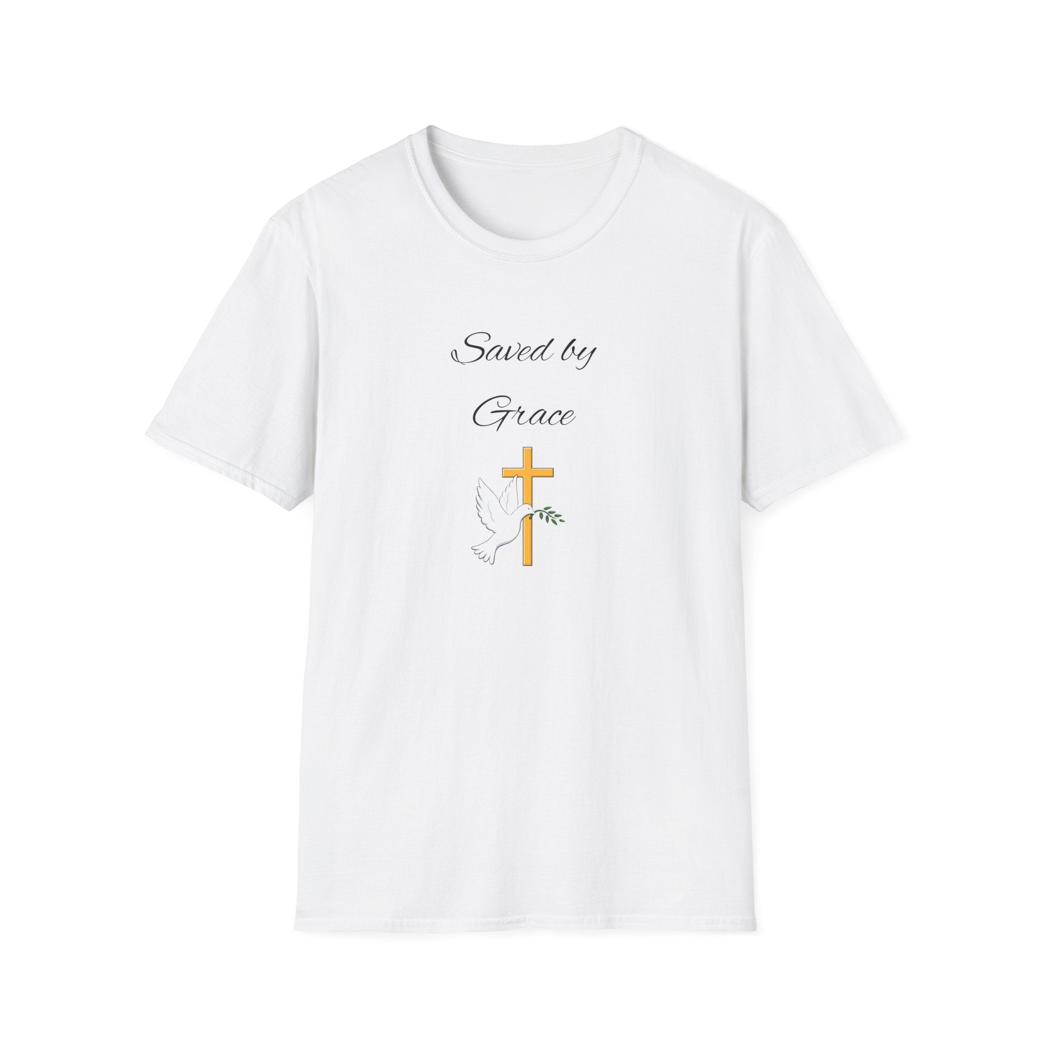 Saved By Grace Christian Shirt for Women Men Shirts for Christians