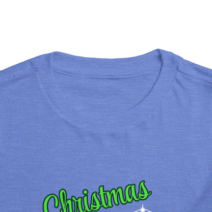 Christmas Cheer Squade Christian Christmas Shirt for Toddlers Short Sleeve Tee Christian Toddler Christmas Shirt