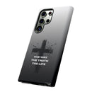 Christian Cross Phone Case — "The Way The Truth The Life" Protective Phone Cover
