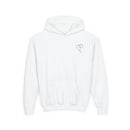 Back design - Youth Hoodie — 'I Timothy 6:7' Colorful Faith Graphic Hoodie (All You Need Is God)