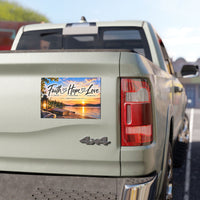 Faith Hope Love – Lakeside Bible Christian Car Magnet