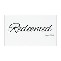 Redeemed Inspirational Car Magnets - Faith-Based Gifts, Religious Decor