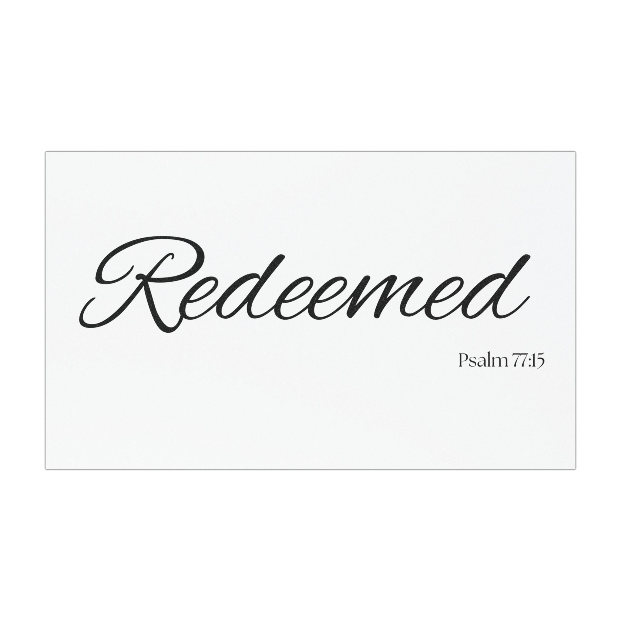 Redeemed Inspirational Car Magnets - Faith-Based Gifts, Religious Decor