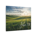 John 3:16 Faith Wall Art - Metal - Inspirational Wall Art Christian Gifts for Women Men
