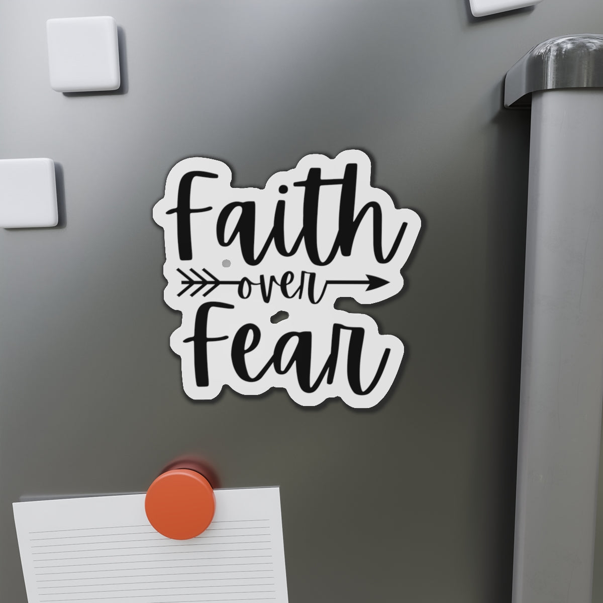 Faith Over Fear Magnet - Christian Gifts for Women Faith Gifts for Men
