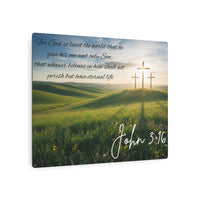 John 3:16 Faith Wall Art - Metal - Inspirational Wall Art Christian Gifts for Women Men