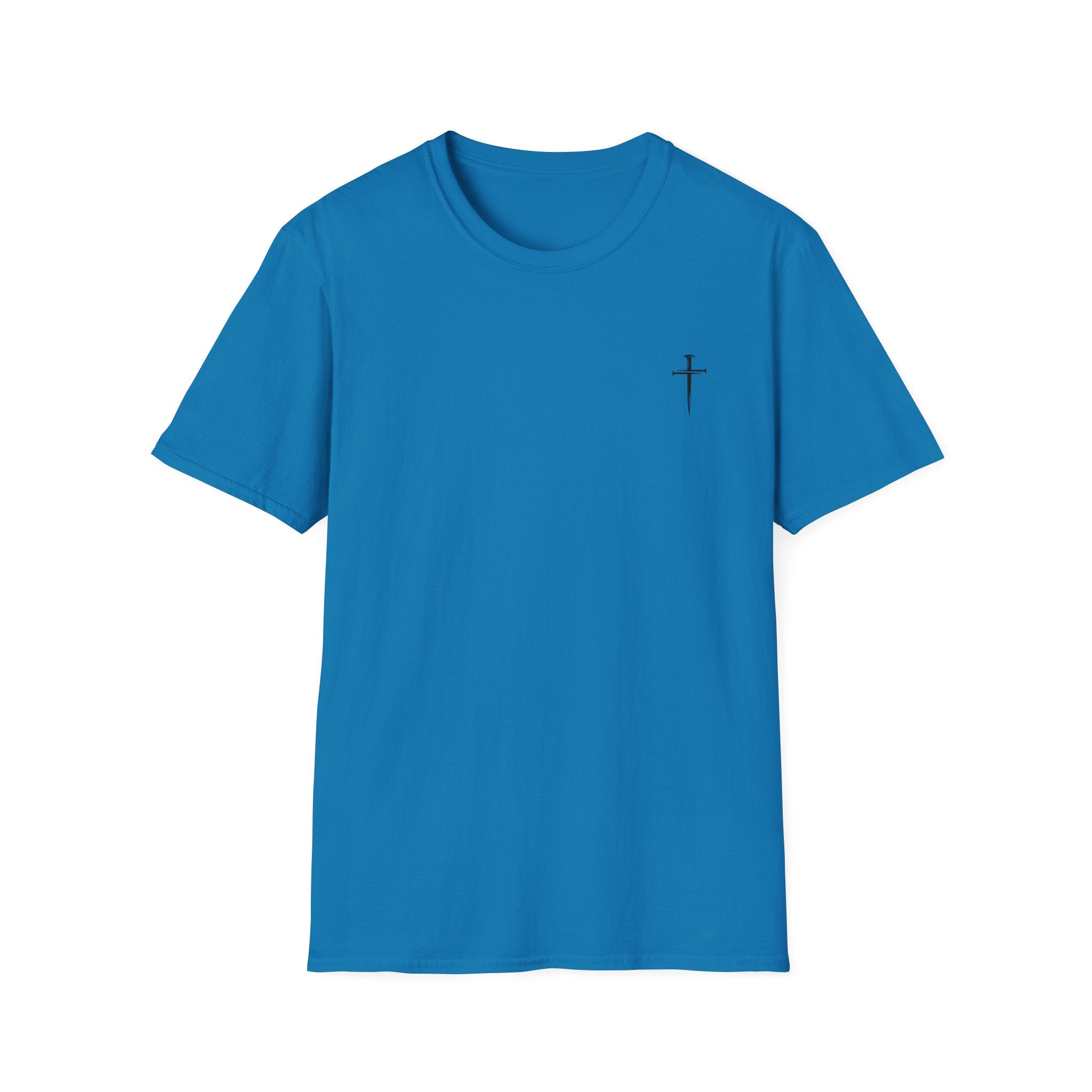 Back design - Jesus Has My Back T-Shirt — Christian Faith Cross Tee
