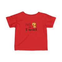 Infant Tee — 'Faith Like Daniel' Cute Lion Baby Shirt