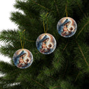 Ornament — "Mary Holding Jesus" Nativity Christmas Tree Decoration