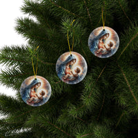 Ornament — "Mary Holding Jesus" Nativity Christmas Tree Decoration