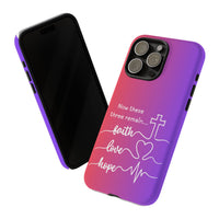 iPhone - Faith, Love & Hope Gradient Phone Case