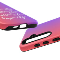 Samsung Faith, Love & Hope Gradient Phone Case — 'Now These Three Remain' Christian Protective Case