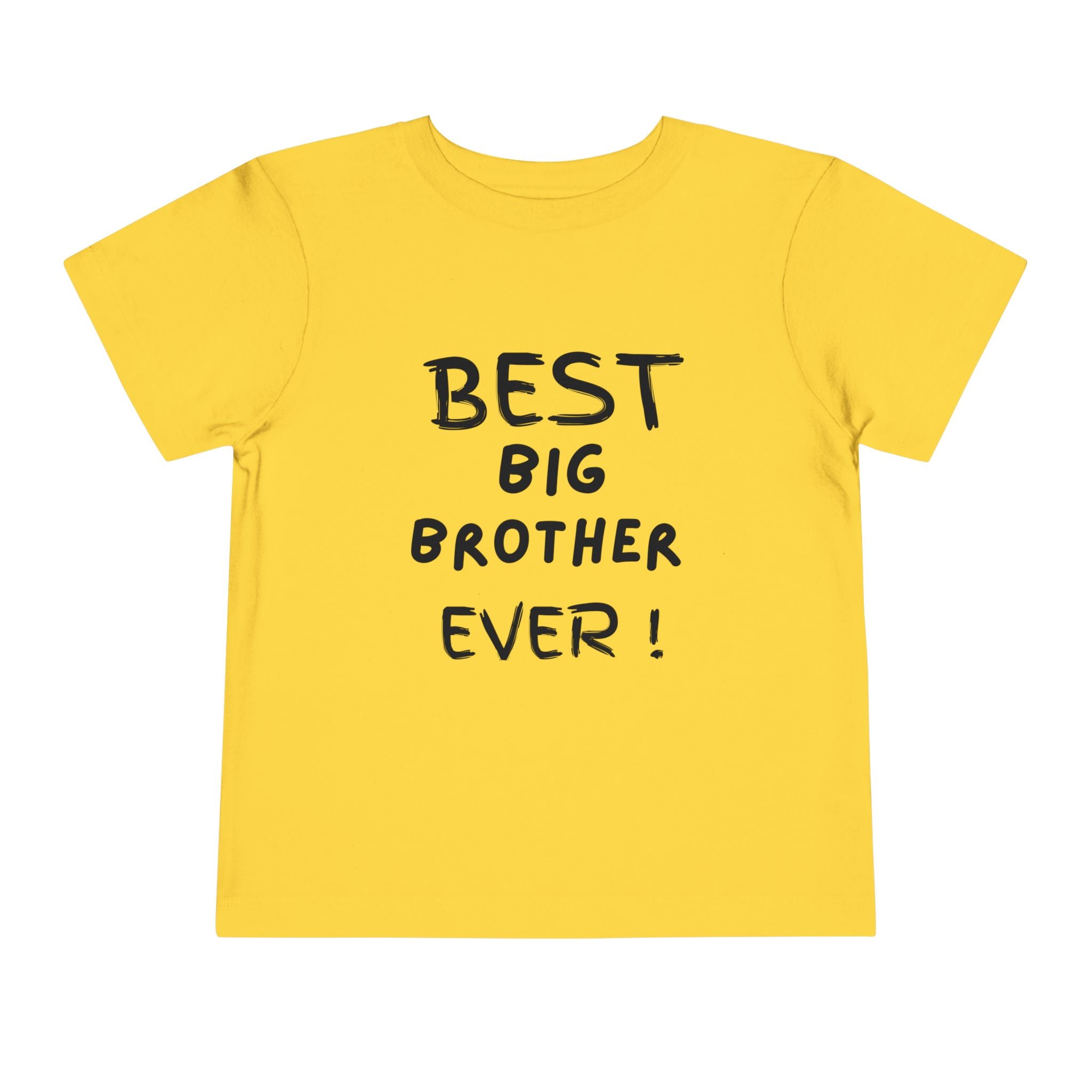 Best Big Brother Ever Toddler Tee, Cute Kids Shirt, Sibling Gift, Birthday Gift for Toddlers, Family Matching Tee, Baby Shower Present