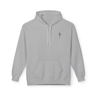 Jesus Has My Back Midweight Softstyle Fleece Hoodie