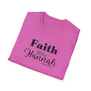 Faith Like Hannah Christian T-Shirt — Inspirational Scripture Tee (1 Samuel 1:27)