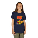 Kids 'Jesus Is My Superhero' T-Shirt — Christian Youth Tee