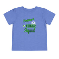 Christmas Cheer Squad Christian Christmas Shirt for Toddlers Short Sleeve Tee Christian Toddler Christmas Shirt