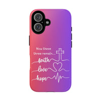 iPhone - Faith, Love & Hope Gradient Phone Case