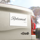 Redeemed Inspirational Car Magnets - Faith-Based Gifts, Religious Decor