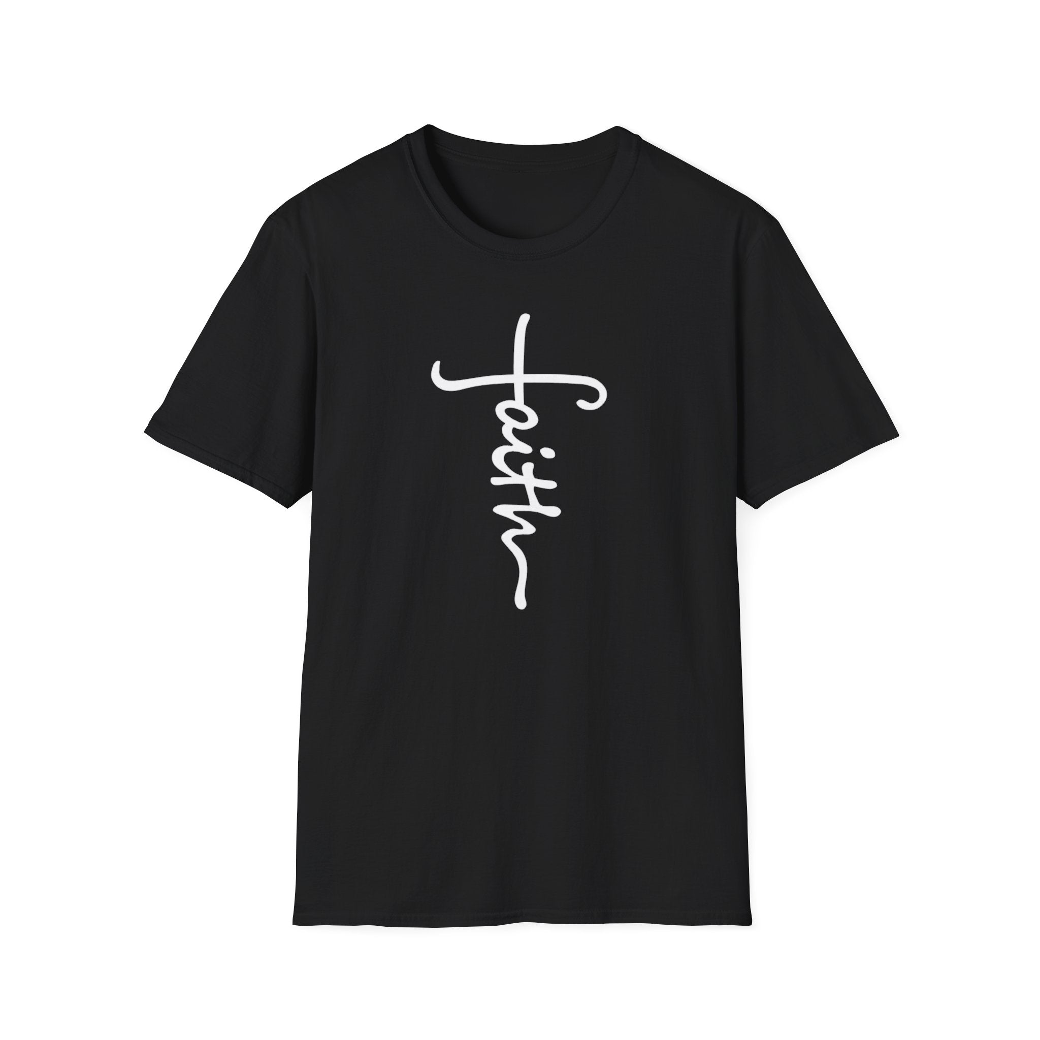 Faith Unisex Softstyle T-Shirt | Christian Shirts for Women Men - Faith Based Gifts