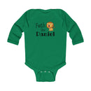 Infant Bodysuit - "Faith Like Daniel" Lion Baby Onesie (Long Sleeve)