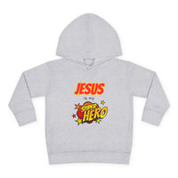 Jesus Is My Superhero Toddler Hoodie – Christian Kids Pullover