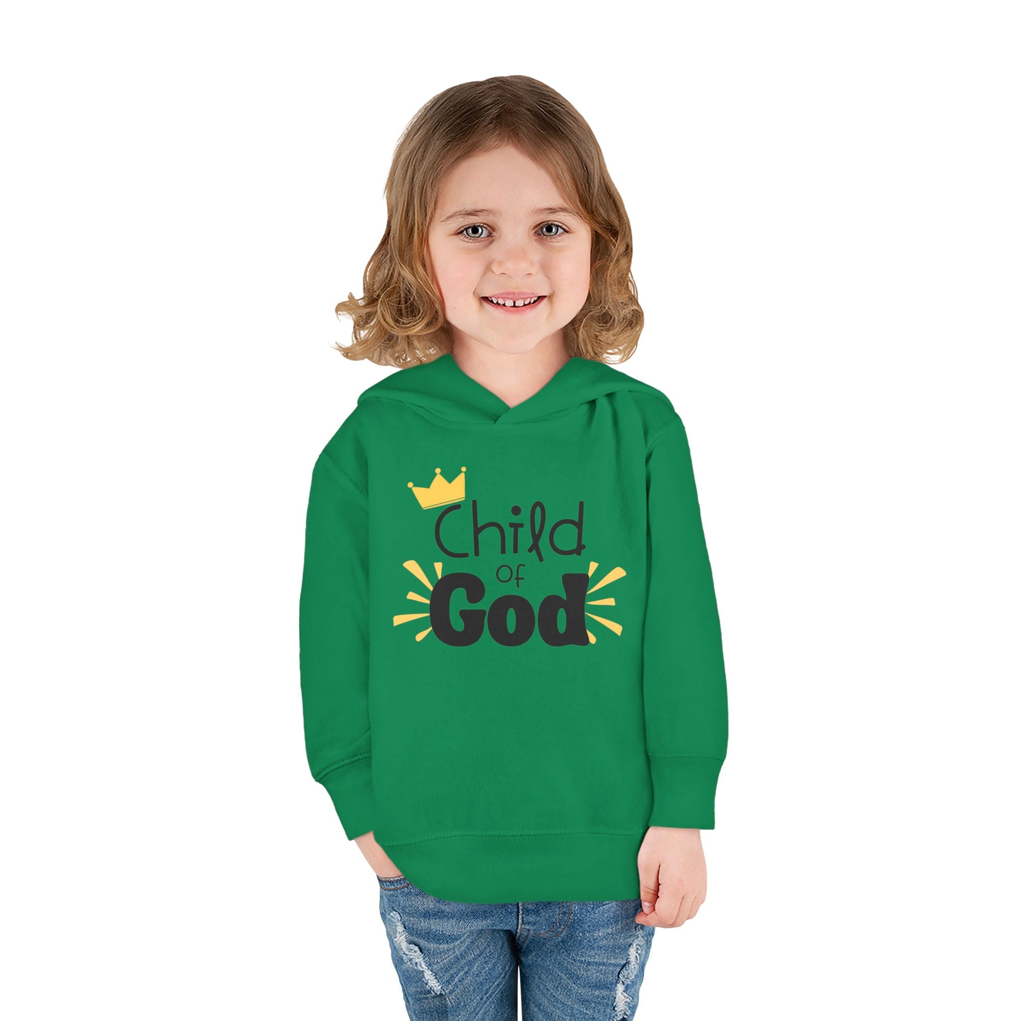 Child of God Toddler Hoodie — Religious Christian Pullover for Babies & Toddlers