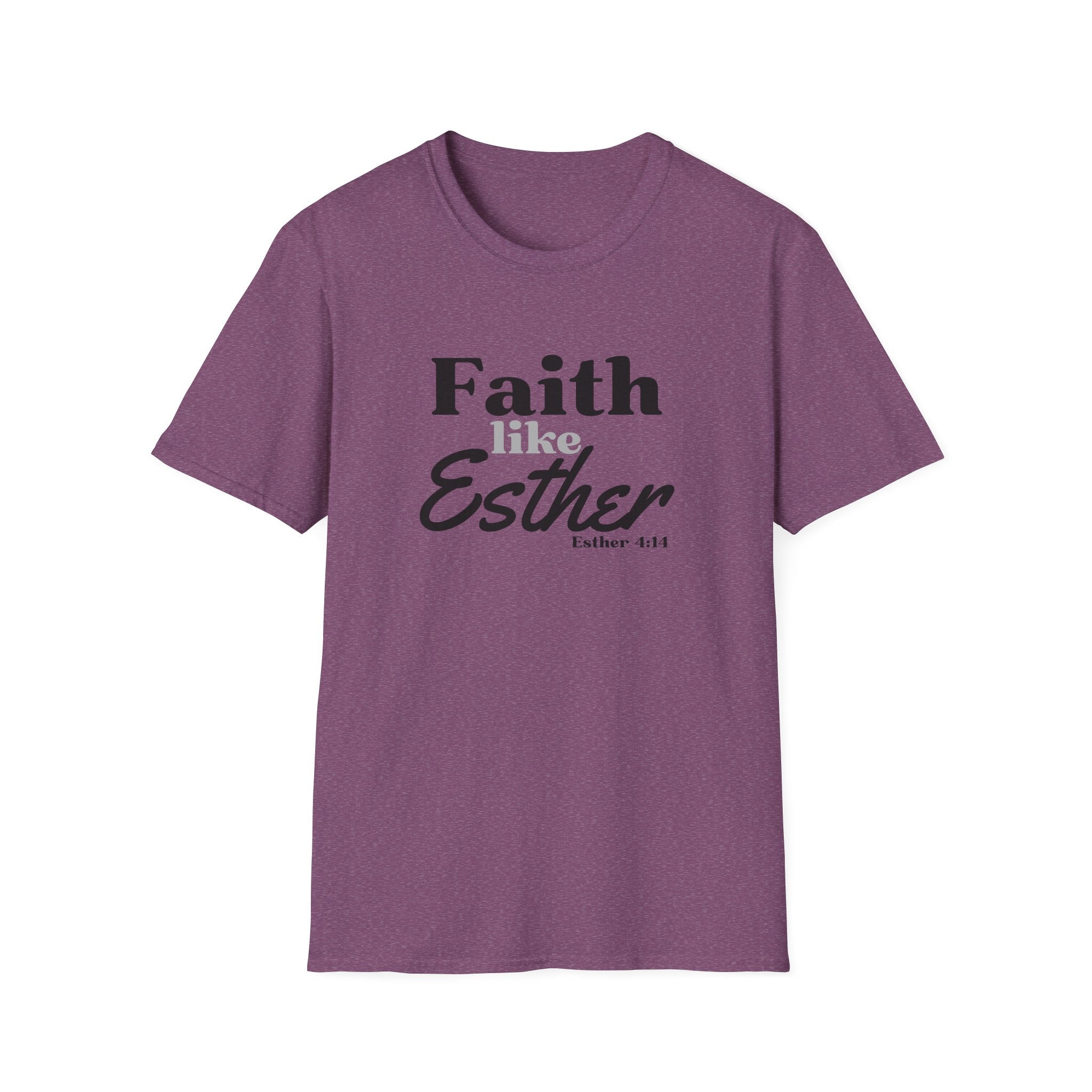 Faith Like Esther T-Shirt – Bible Verse Esther 4:14 Christian Tee