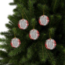 Ceramic Ornament — "They Shall Call His Name Emmanuel" Nativity Christmas Tree Decoration