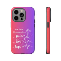 iPhone - Faith, Love & Hope Gradient Phone Case