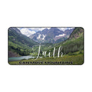 Faith Can Move Mountains Desk Mat