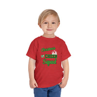 Christmas Cheer Squad Christian Christmas Shirt for Toddlers Short Sleeve Tee Christian Toddler Christmas Shirt