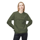 Jesus Circle Script Crewneck Sweatshirt — "Jesus: The Way, The Truth, The Life" Christian Pullover